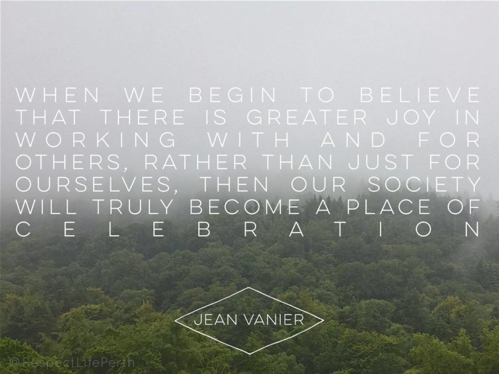 Jean Vanier, "Man and Woman God Made Them"